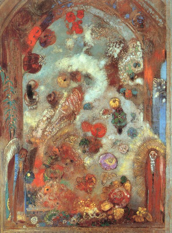 Stained Glass Window, Odilon Redon